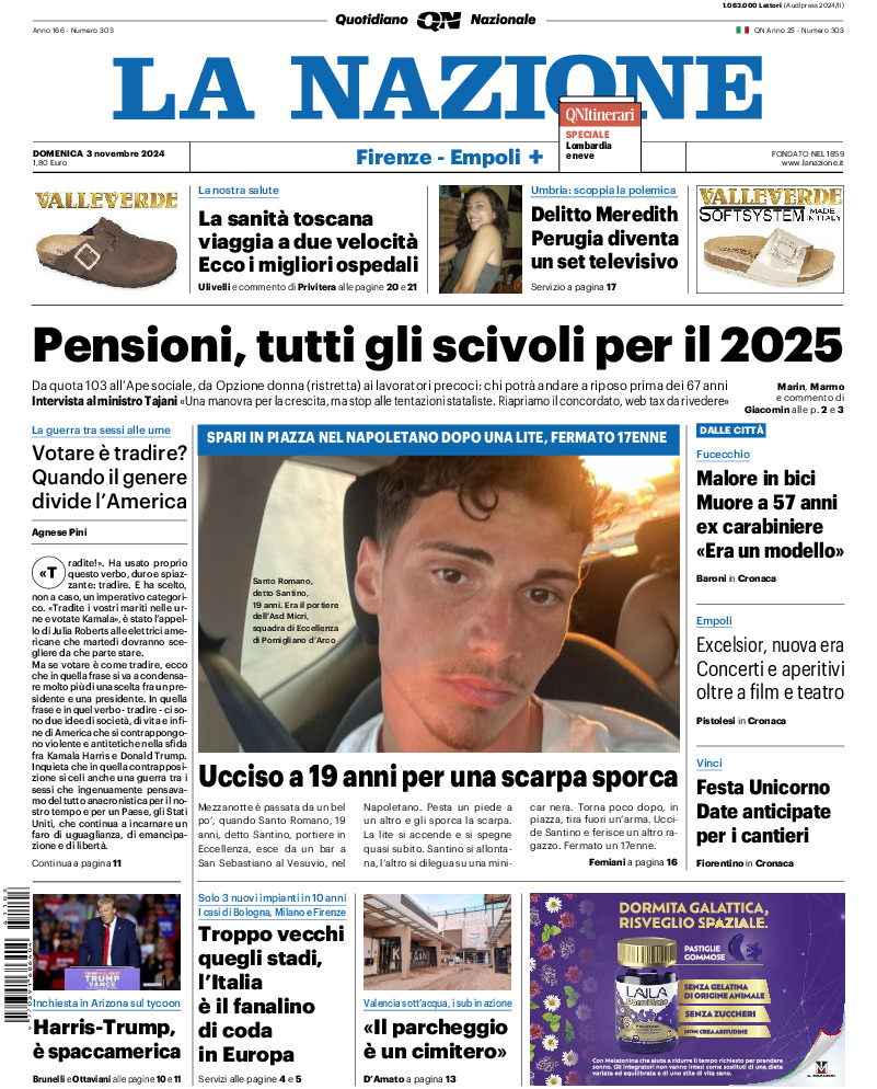 Prima-pagina-la nazione-edizione-di-oggi-20241103